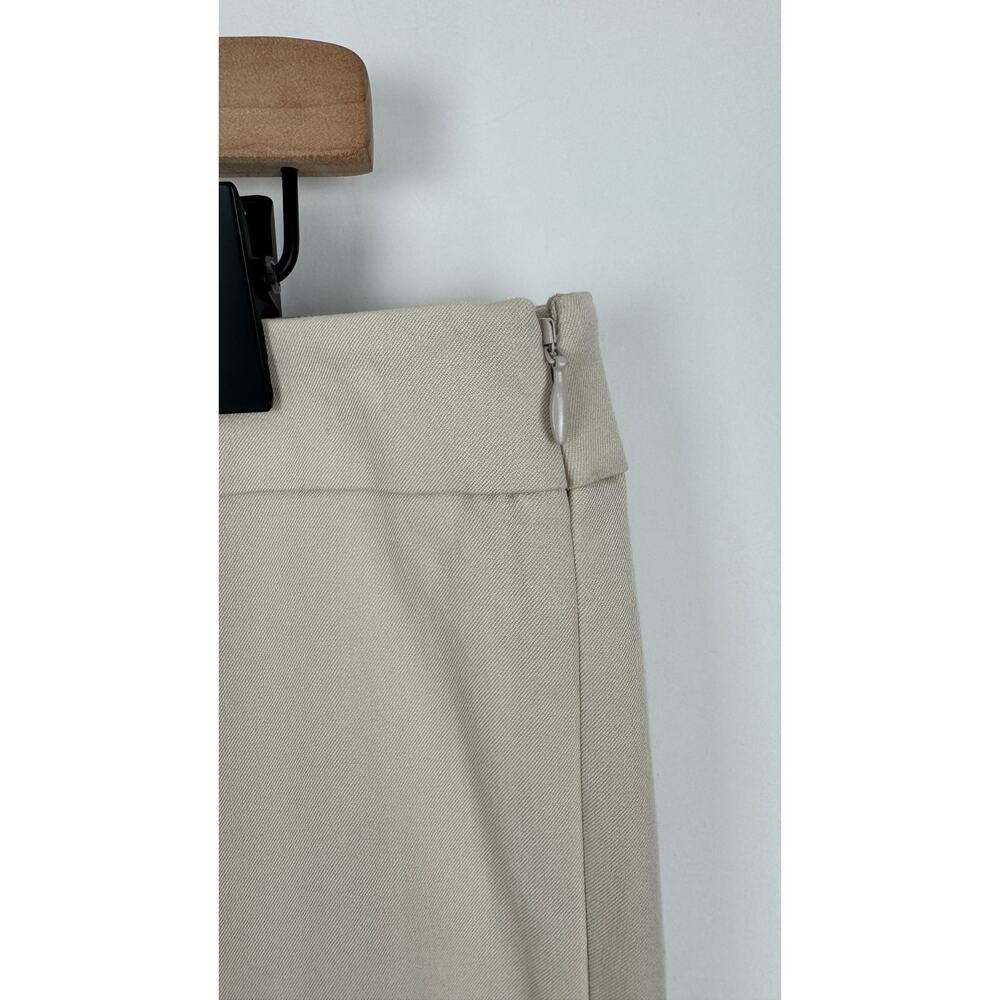 Talbots Cream Ankle Pants - Picture 3 of 10